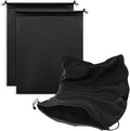 Microfiber Drawstring Bags, Multi-Size Soft Protective Pouches for Shoes, Ski Goggles, Sunglasses, Handbags & Camera Lenses by MtuxuYR
