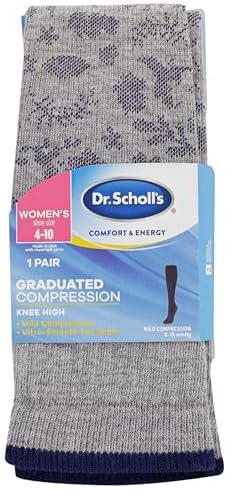 Dr. Scholl's womens Graduated Compression Knee High Socks - Comfort and Fatigue Relief - Mild 8-15 Mmhg - Image 3