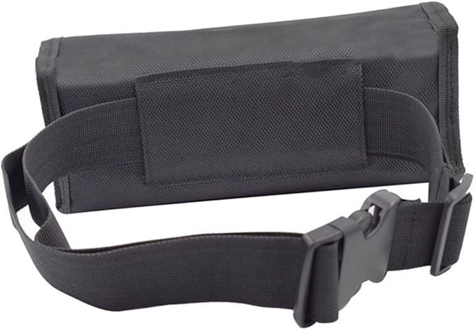 Fanny Packs for Women Belt Fanny Bag Waist Bag Cashier Small Change Ticket Miss Black Cashier (23.00x6.00x8.00 CM) - Image 5