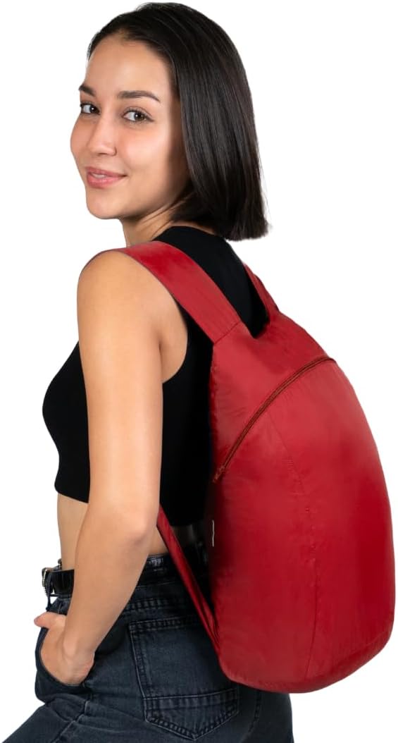 Nanobag Daypack 16L Ultralight Packable Foldable Travel Backpack for Hiking | 1.15 oz Portable Collapsible Pocket-Size with YKK Zipper and Wide Comfortable Shoulder Straps for Everyday Use and Sports - Image 2