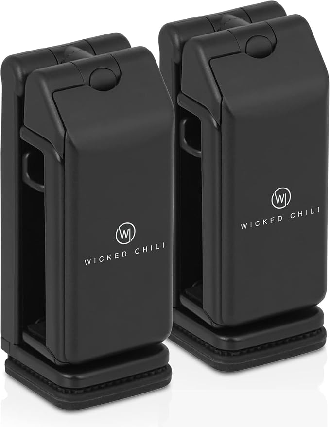 Wicked Chili 2X Airplane Phone Holder | Foldable 360° Rotation Mount | Compact: Small pack size only 3.66 x 1.46 x 1.37 inches. Ideal for Tiktok, Youtube, Instagram, Face Time, Movies or in office - Image 2