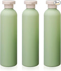 3Pcs 8.8oz Flip Top Squeeze Bottles,Reusable and Refillable Leak Proof Travel Bottles,For Lotions,Facial Creams,Shampoos,Hair Conditioner (Green) by Harewu
