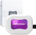 Toothbrush Sanitizer Case, RRZIOM Portable Toothbrush Covers Rechargeable | Rechargeable Toothbrush Cleaner Holder Case for Travel Home, Detachable Toothbrush Cover Cap for All Toothbrushes (White) by Unknown