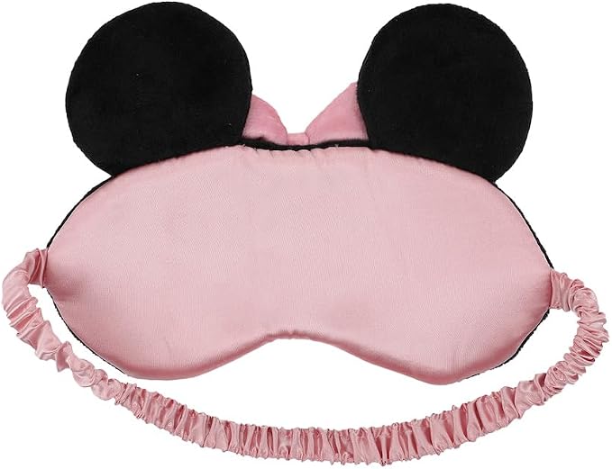 Bioworld Minnie Mouse Kids Travel Set with Neck Pillow Eye Mask and Luggage Tag - Disney Magic on the Go! - Image 7
