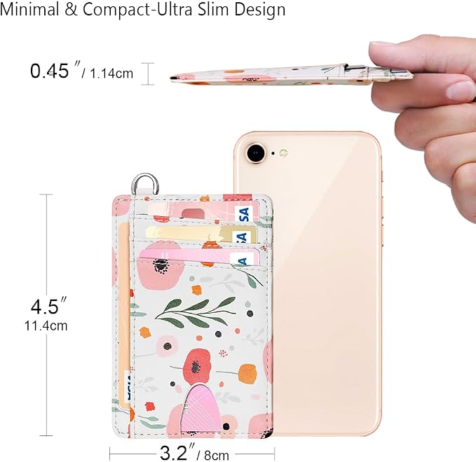 FurArt Slim Minimalist Wallet RFID Credit Card Holder for Men | slim minimalist compact rfid id window thin - Image 7