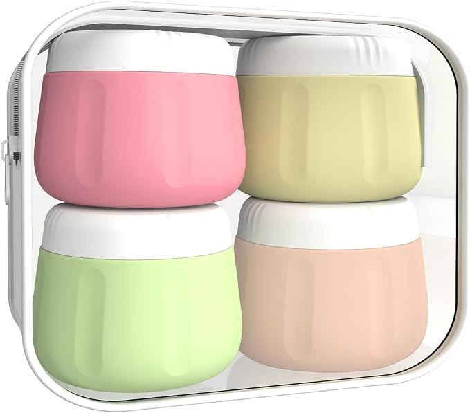 vodvob Travel Bottles Set - TSA Approved, Leak Proof, Refillable Silicone Toiletry Containers by Unknown