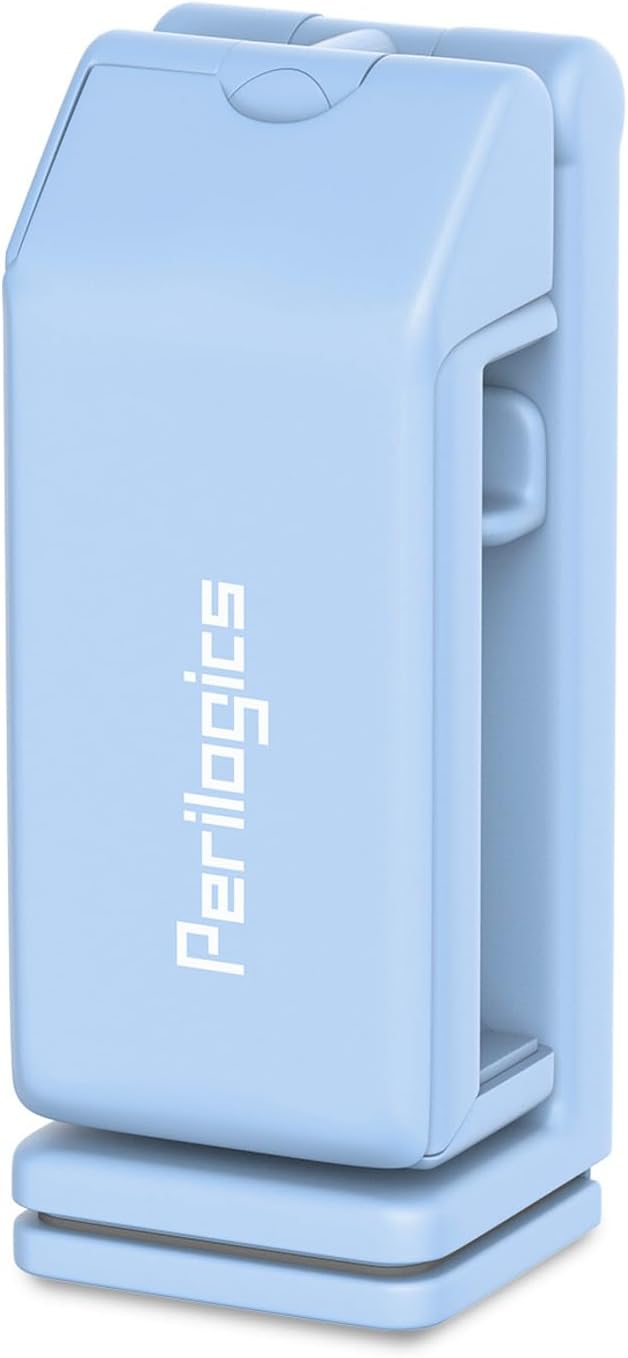 Perilogics Airplane Phone Holder Mount Universal in Flight Hands Free Viewing with Multi-Directional Dual 360 Degree Rotation (Blue) - Image 9