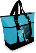 Everest Luggage Deluxe Shopping Tote, Turquoise/Black, Turquoise/Black, One Size by EVEREST%C2%AE+Retail