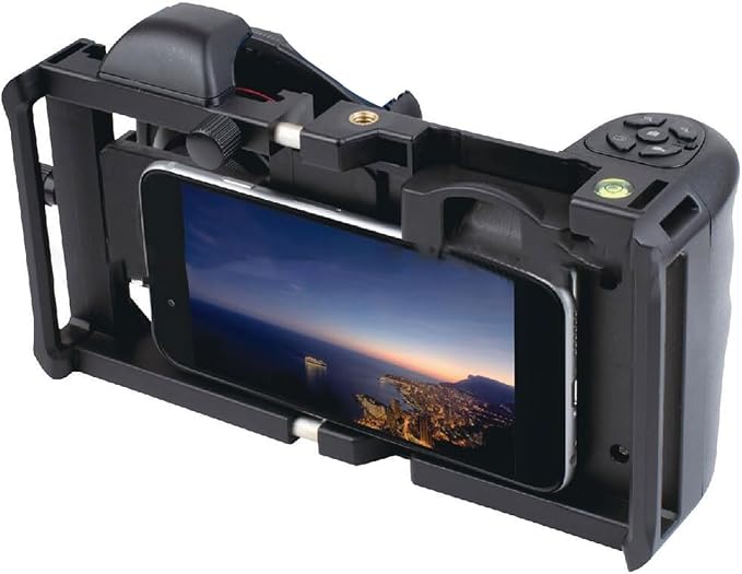 Zopsc Smartphone Video Grip Wide Angle Macro Lens Photography Kit for ProfessionalGrade Content Creation, BT Control Handle and VibrationReducing Design, Universal Mobile Phone Stabilizer, 210mAh - Image 5