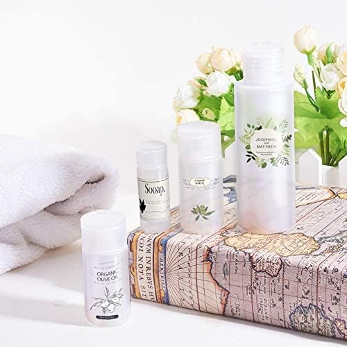 BENECREAT 10 Pack 12ml Small Plastic Flip Cap Sample Bottle Empty Refillable Travel Bottles for Makeup Cosmetic Toiletries Product - Image 7