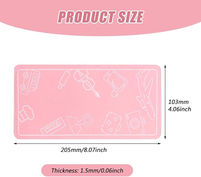Airplane Phone Holder Flexible Flight Cell Phone Holder and Flexible Tablet Stand Airplane Travel Essential Accessories for Most Smartphones, Tablets (Pink) - Image 2