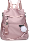 Fashion Anti-Theft Backpack Women,Waterproof Ladies Backpack Girls Casual Daypack Work Travel Rucksack Shoulder Bag(Pink) by SONARIN