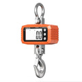 1000kg Digital Crane Scale & Hanging Scale - Aluminium House Stainless Steel Handle| Multi-Use for Gym, Hunting, Travel (Luggage), Farming, Fishing | High-Precision LCD Display, Orange by CCWEIGH