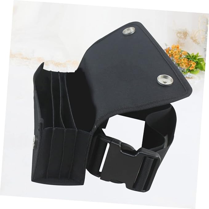 Fanny Packs for Women Belt Fanny Bag Waist Bag Cashier Small Change Ticket Miss Black Cashier (23.00x6.00x8.00 CM) - Image 10