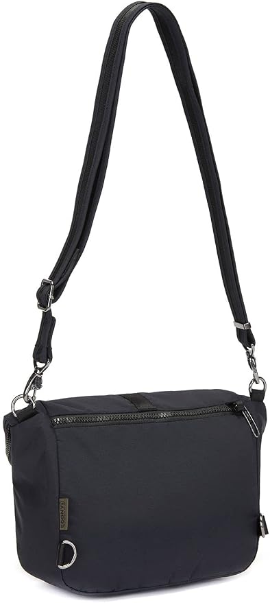 Pacsafe Citysafe CX Anti Theft Convertible Backpack - Fits 10" Tablet, ECONYL Black - Image 6