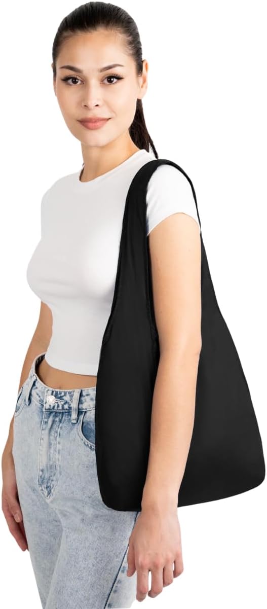 Nanobag Micro 12L Tote Foldable Packable Reusable Grocery Shopping Bag | 0.8 oz Premium Portable Collapsible Ultralight Pocket-Sized for Everyday Use & Travel - Image 2