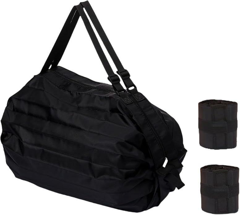 2PCS Travel Shoulder Bag Reusable Grocery Bags Foldable Shopping Bags Waterproof Pouch Bags Sports handbag by SUSOYAOCHEN
