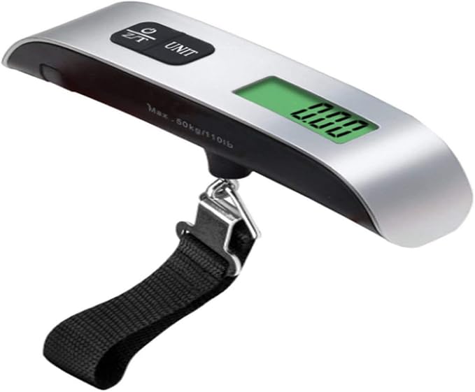 Luggage Scale, Easy to Carry, Small in Size, Suitable for Carrying, 110 pounds, Will be a Popular Luggage Scale in The Future (1), 5.9x4.2x1.49inches by Yakguizz