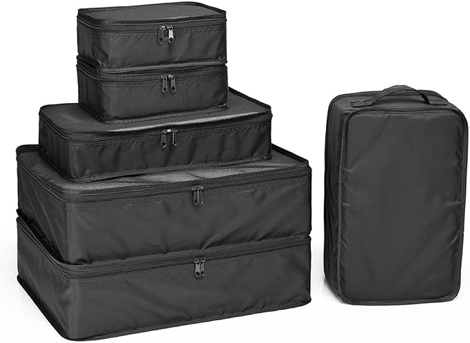 JJ POWER Travel Packing Cubes, Luggage Organizers with Shoe Bag - Image 5