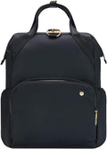 PacSafe Women's Citysafe CX 17L Anti Theft Backpack-Fits 16 inch Laptop, Black, One Size by Pacsafe