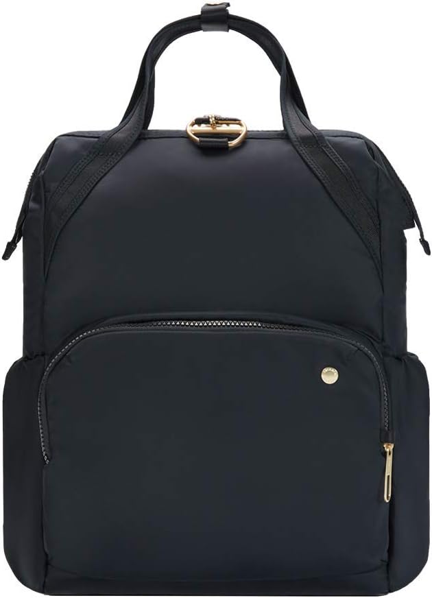 PacSafe Women's Citysafe CX 17L Anti Theft Backpack-Fits 16 inch Laptop, Black, One Size by Pacsafe