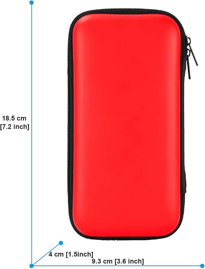 iMangoo Travel Essential Electronics Organizer Charger Case Carrying Pouch | 6.5x3.2x1" Power Bank Tech Accessories Protective Storage Shockproof Portable Purse Men Women School Office Trips Must Have - Image 6