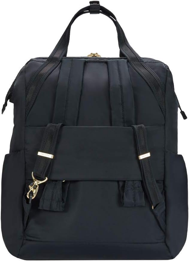 PacSafe Women's Citysafe CX 17L Anti Theft Backpack-Fits 16 inch Laptop, Black, One Size - Image 3