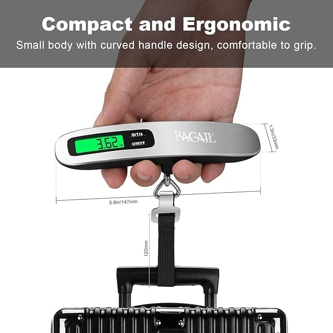 BAGAIL 10 Set Packing Cubes and Digital Luggage Scale - Image 7