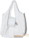 Foldable Keychain Tote Bag - Large Capacity Portable Shopping Bag - Reusable for Daily Use by Unknown