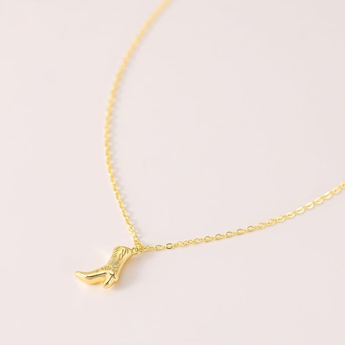 Gold Necklace for Women, Dainty Charm Pendant Necklace Jewelry Gift | 14K Gold Plated, Cute, Delicate, Adults, Non Tarnish, Hypoallergenic, Accessories - Image 8
