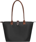 Tote Bags for Women, Foldable Tote Bag with Zipper Top-Handle Purse Waterproof Shoulder Hobo bags Handbags for Travel by NOTAG