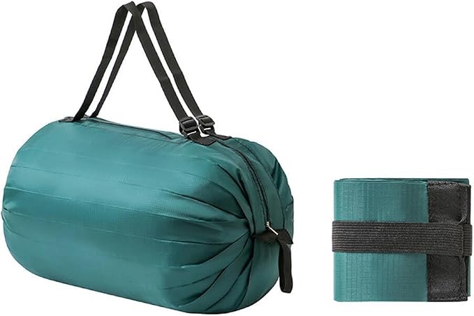 Reusable Shopping Bags, Foldable Grocery Storage Tote, Waterproof Oxford Cloth Bag for Shop, Large Durable Heavy Duty by DEFRKO