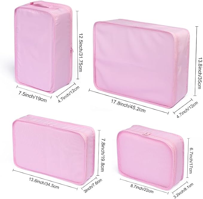 JJ POWER Travel Packing Cubes, Luggage Organizers with Shoe Bag - Image 2