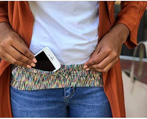 BANDI Pocketed Wraps – Running Waist Belt with Pockets for Phone, Money, Keys & Medical Devices | Secure, No-Bounce Travel & Fitness Belt, for Women and Men, USA Company - Image 8