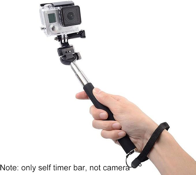 Extendable 37 Inch Selfie Stick Camera Tripod Stand, Lightweight Photography Accessory Universal 360 Rotation Tripod Bracket Durable & Adjustable for Travel, Sports & Vlogging - Image 5