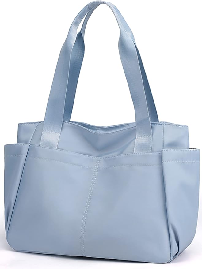 PlasMaller Carry On Travel Duffle Bag Packable Luggage Travel Gear Sports Gym Bags Lightweight Tote Shoulder Pack by PlasMaller