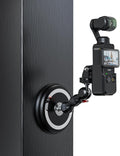 Pocket 3 Magnetic Camera Mount,Magnetic Mount Stand with Magic Arm Compatible with DJI Osmo Pocket 3,Insta360, Heavy-Duty Magnet Base Stand with 1/4"-20 Thread for Gym, Car Mounting by SUREWO