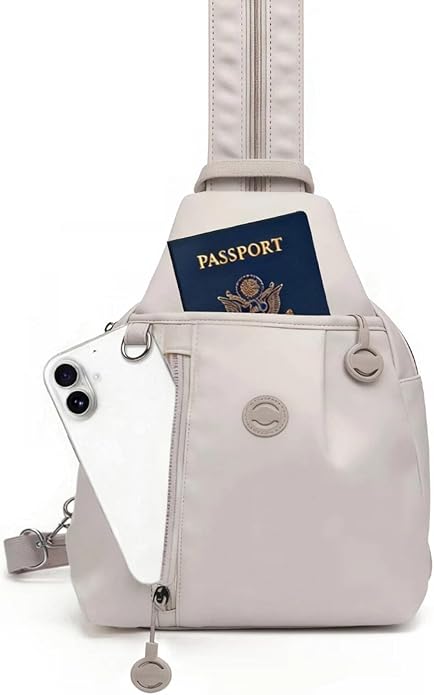 Oxford Anti Theft Backpack for Women,Pocket Multi Pocket Crossbody Bag. | Oxford Waterproof Travel Purses for Women. 3 in 1 Anti Theft Travel Tote Bag,Trail Pocket Multi Pocket Crossbody Bag. by Unknown