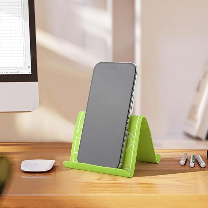 Airplane Phone Holder Flexible Flight Cell Phone Holder and Flexible Tablet Stand Airplane Travel Essential Accessories for Most Smartphones, Tablets(Color:Green) - Image 8