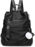 Fashion Anti-Theft Backpack Women,Waterproof Ladies Backpack Girls Casual Daypack Work Travel Rucksack Shoulder Bag(Black) by SONARIN