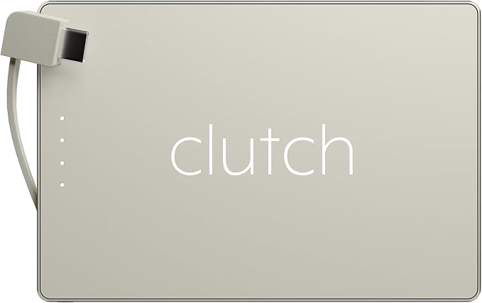 Clutch - Pro USB-C Portable Charger - Compatible with iPhone 15, 16, 17 & Android Devices - Power Bank Magnetic Battery - TSA Travel Approved - USB Rechargeable - Built-in Cable - 5000 mAh - 3.7oz - Image 2