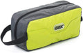 Gox Travel Small Toiletry Bag for Men Nylon Dopp Kit Medicine Bag Small Mesh Zipper Pouch Travel Organizer Pouch Shave Kits for Teens Toiletry Essentials Bathroom Compact (Green, 9.8*4.3*3.3 Inches) by GOX