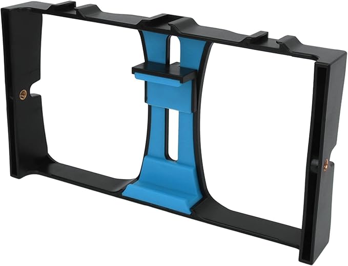 aqxreight Portable Handheld Smartphone Video Stabilizer Rig for Livestreaming and Vlog Use (Blue) - Image 8