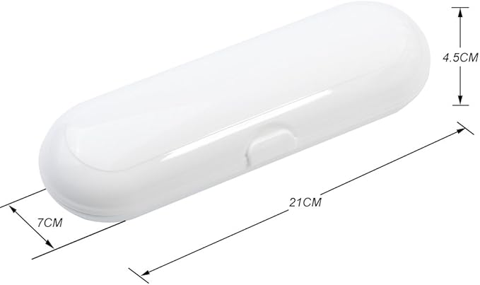 Nincha Portable Replacement Plastic Electric Toothbrush Travel Case for Oral-B Pro Series - Image 3