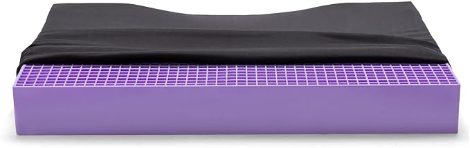 Purple Ultimate Seat Cushion, Large 2.5 Inch Gel Seat Cushion | GelFlex Grid for Office Chair, Gaming, Car - Pressure-Reducing for Long Sitting, Temperature-Neutral, No-Slip - Made in USA by Unknown