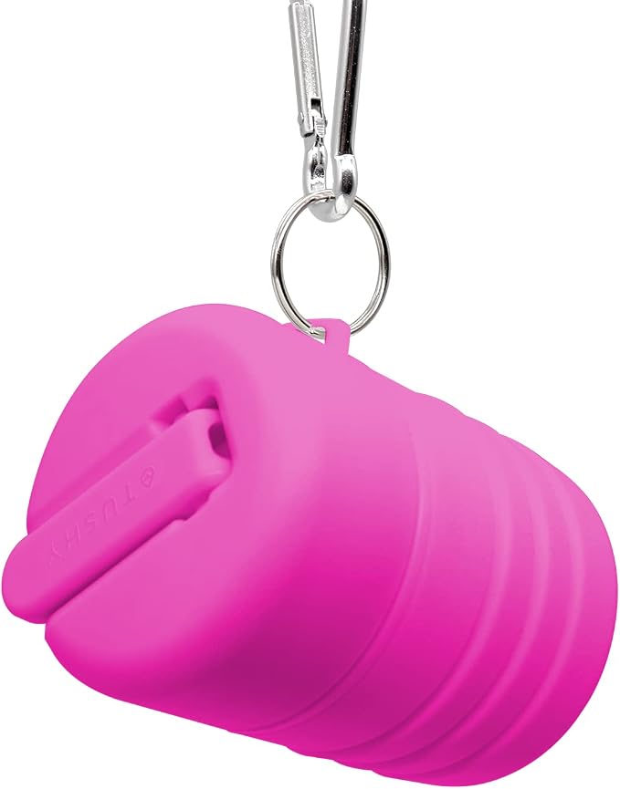 TUSHY Travel Bidet, Collapsible and Expandable Peri Bottle, Fuchsia Friday | Discreet Portability, Refreshing Clean at Home, Camping and Outdoors, Hemorrhoid Relief, Postpartum Care - Image 6