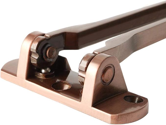 Alise Swing Bar Door Lock,Door Lock for Front Door Inside Door,Red Bronze | Security Door Guard Latch for Kids Safety Home Security,Hotel Latch Lock Front Door Child Lock - Image 5