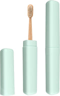 uxcell 2Pcs Travel Toothbrush Case, 8.27 x 1.38 Portable Travel Toothbrush Holder, Plastic Toothpaste Container for Bathroom, Gym, Business Trip, Camping, Green by uxcell