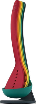 Joseph Joseph Nest Utensils Compact Stacking Kitchen Tool Set with Magnetic Storage Stand Nylon, 5-piece, Multicolored by Unknown