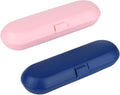 Cosmos Pack of 2 Plastic Travel Case Toothbrush Carrying Case Holder Container Compatible with Oral B Pro and also for Sonicare & Other Toothbrush by Unknown